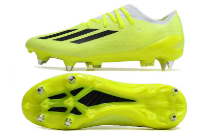 Adidas X Speedportal.1 SG Low-Tops Soccer Cleats - Green/White/Black