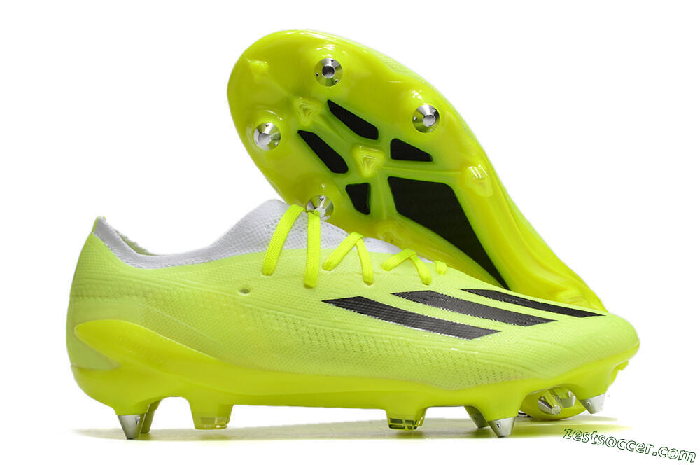 Adidas X Speedportal.1 SG Low-Tops Soccer Cleats - Green/White/Black 0