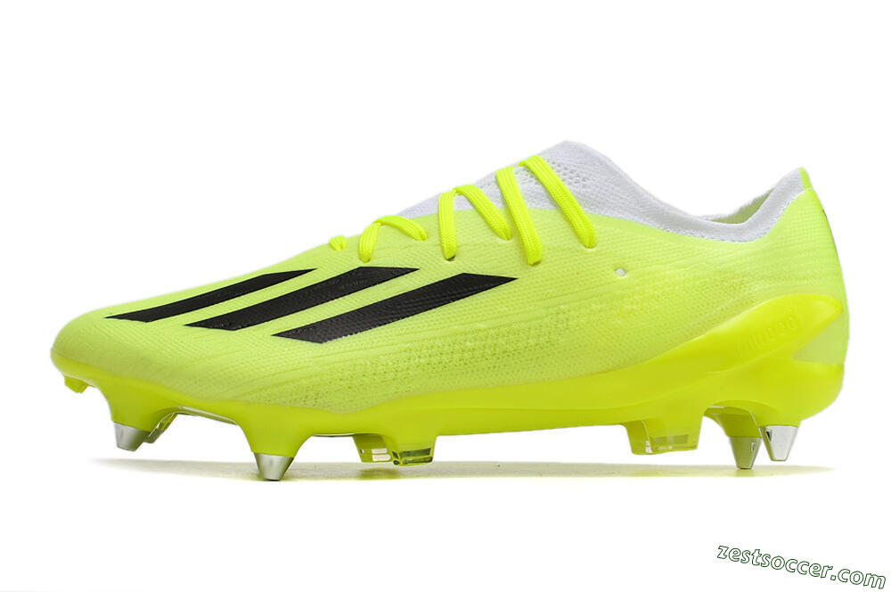 Adidas X Speedportal.1 SG Low-Tops Soccer Cleats - Green/White/Black 2