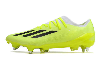 Adidas X Speedportal.1 SG Low-Tops Soccer Cleats - Green/White/Black