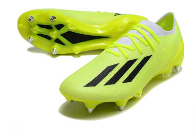 Adidas X Speedportal.1 SG Low-Tops Soccer Cleats - Green/White/Black