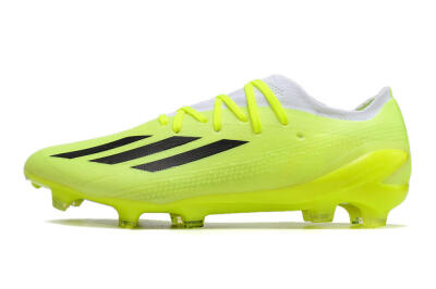Adidas X Speedportal.1 FG Low-Tops Soccer Cleats - Green/White/Black