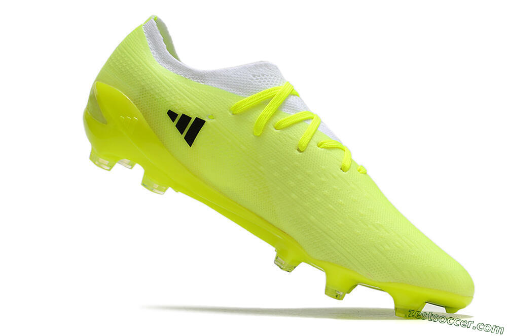 Adidas X Speedportal.1 FG Low-Tops Soccer Cleats - Green/White/Black 4