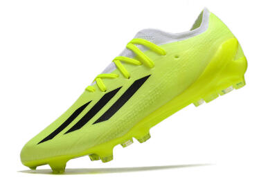 Adidas X Speedportal.1 FG Low-Tops Soccer Cleats - Green/White/Black