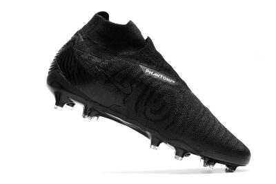 Nike Phantom GX Elite DF FG High-Tops Soccer Cleats - Black/Black