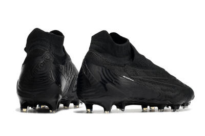 Nike Phantom GX Elite DF FG High-Tops Soccer Cleats - Black/Black