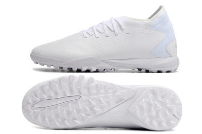 Adidas Predator Accuracy.3 TF Low-Tops Soccer Shoes - White/White