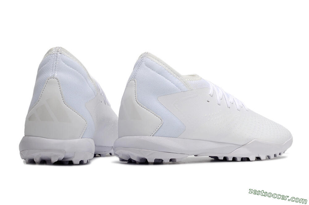 Adidas Predator Accuracy.3 TF Low-Tops Soccer Shoes - White/White 6