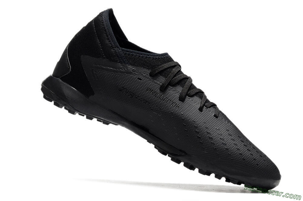 Adidas Predator Accuracy.3 TF Low-Tops Soccer Shoes - Black/Black 4