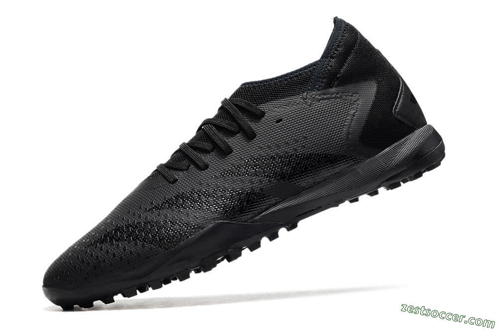 Adidas Predator Accuracy.3 TF Low-Tops Soccer Shoes - Black/Black 5