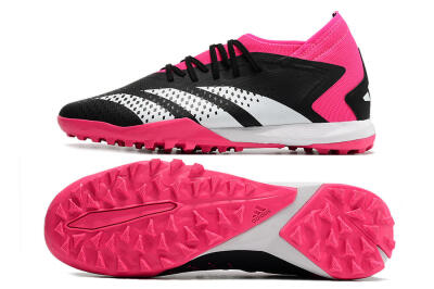 Adidas Predator Accuracy.3 TF Low-Tops Soccer Shoes - Black/Pink/White