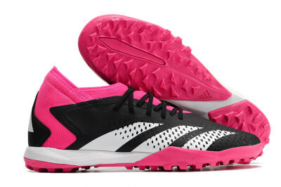 Adidas Predator Accuracy.3 TF Low-Tops Soccer Shoes - Black/Pink/White