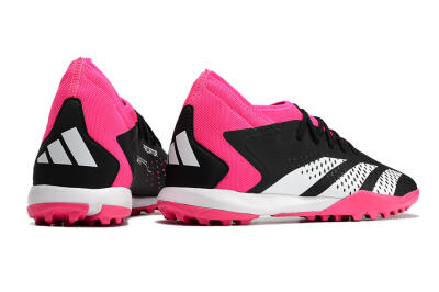 Adidas Predator Accuracy.3 TF Low-Tops Soccer Shoes - Black/Pink/White