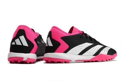 Adidas Predator Accuracy.3 TF Low-Tops Soccer Shoes - Black/Pink/White
