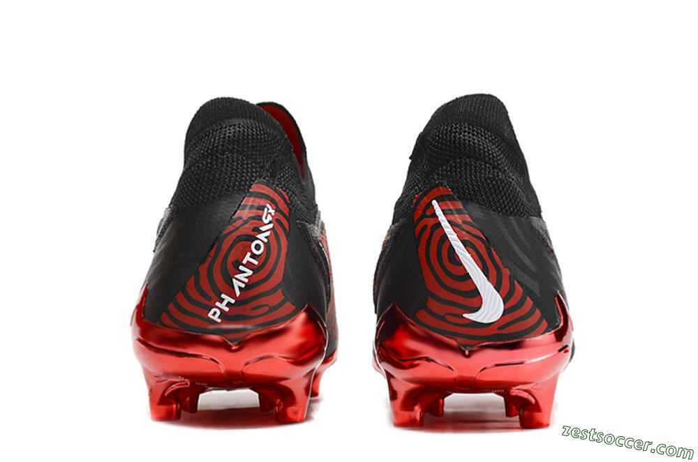 Nike Phantom GX Elite FG Low-Tops Soccer Cleats - Black/White 6