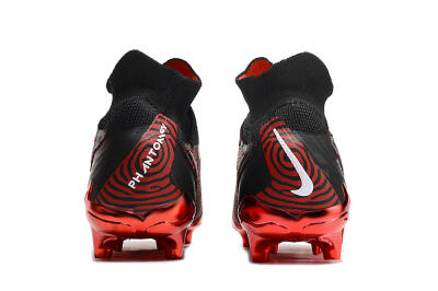 Nike Phantom GX Elite DF FG High-Tops Soccer Cleats - Black/Red