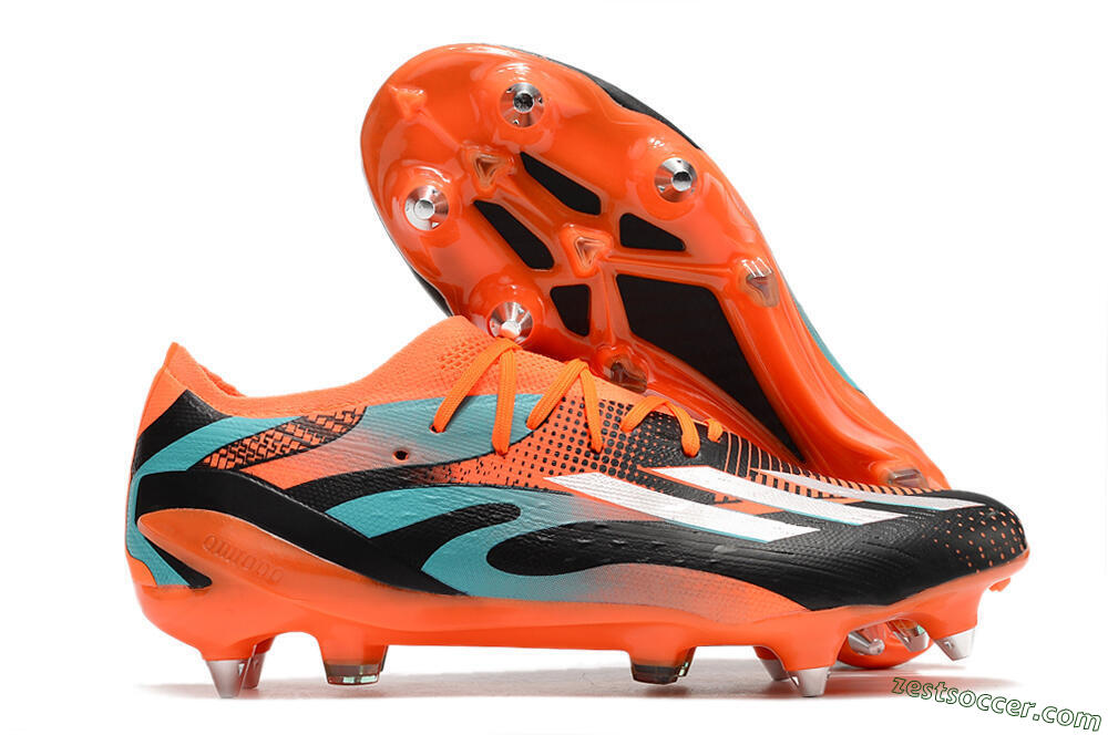 Adidas X Speedportal.1 SG Low-Tops Soccer Cleats - Orange/Black 0