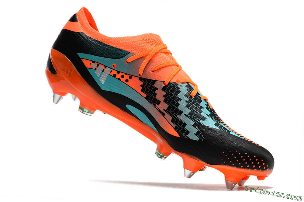 Adidas X Speedportal.1 SG Low-Tops Soccer Cleats - Orange/Black 4