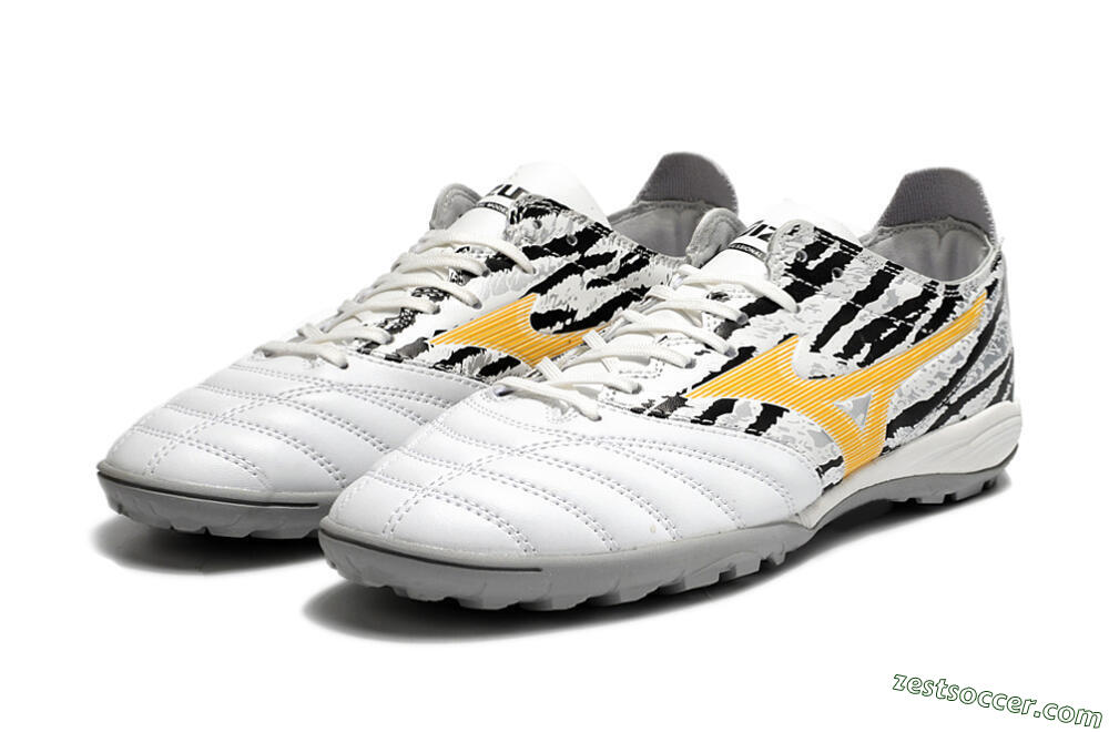 Mizuno Morelia Neo 3 Pro TF Low-Tops Soccer Shoes - White/Camo 5