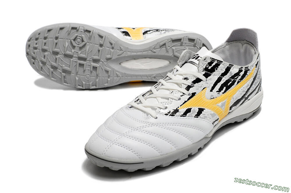 Mizuno Morelia Neo 3 Pro TF Low-Tops Soccer Shoes - White/Camo 3