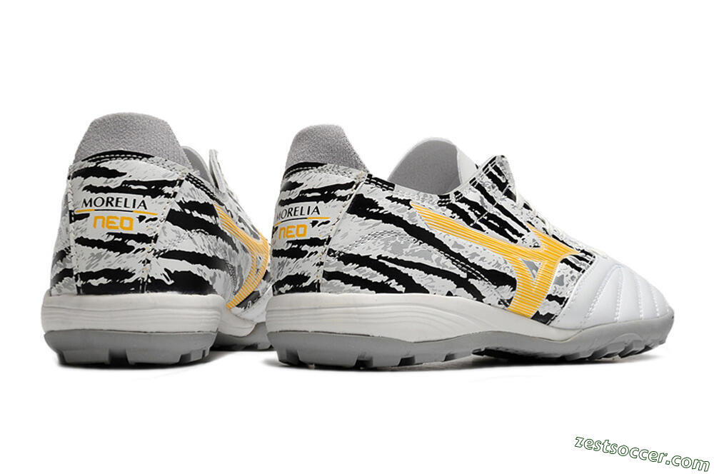 Mizuno Morelia Neo 3 Pro TF Low-Tops Soccer Shoes - White/Camo 9