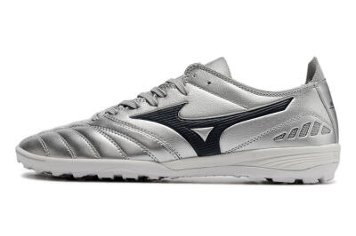 Mizuno Morelia Neo 3 Pro TF Low-Tops Soccer Shoes - Silver/Black