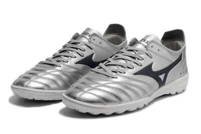 Mizuno Morelia Neo 3 Pro TF Low-Tops Soccer Shoes - Silver/Black