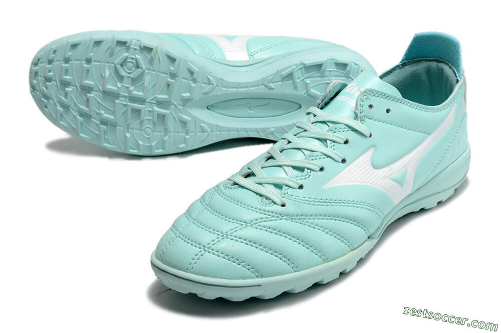Mizuno Morelia Neo 3 Pro TF Low-Tops Soccer Shoes - Blue/White 3