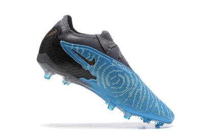 Nike Phantom GX Elite FG Low-Tops Soccer Cleats - Blue/Grey/White