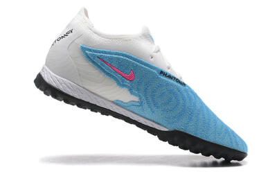 Nike Phantom GX Elite TF Low-Tops Soccer Shoes - Blue/White/Pink
