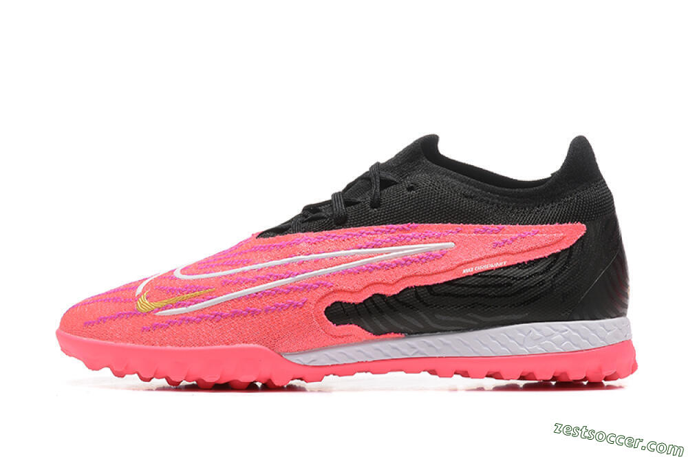 Nike Phantom GX Elite TF Low-Tops Soccer Shoes - Red/Black/White 2
