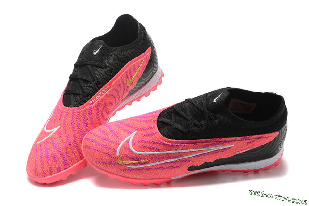 Nike Phantom GX Elite TF Low-Tops Soccer Shoes - Red/Black/White 6