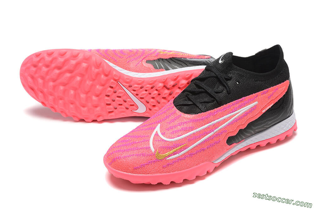 Nike Phantom GX Elite TF Low-Tops Soccer Shoes - Red/Black/White 3