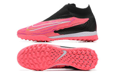 Nike Phantom GX Elite DF TF High-Tops Soccer Shoes - Red/Black/White