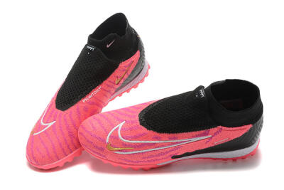 Nike Phantom GX Elite DF TF High-Tops Soccer Shoes - Red/Black/White