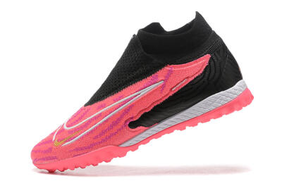 Nike Phantom GX Elite DF TF High-Tops Soccer Shoes - Red/Black/White