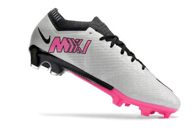 Nike Mercurial Vapor 15 Elite FG Low-Tops Soccer Cleats - Silver/Black/Pink
