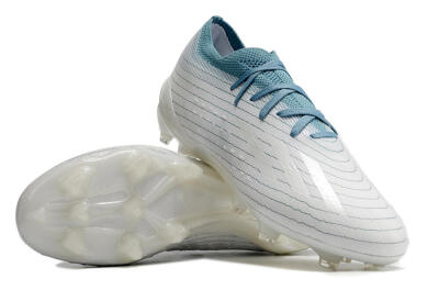 Adidas X Speedportal.1 2022 World Cup FG Low-Tops Soccer Cleats - White/Blue