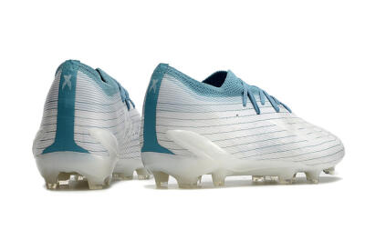 Adidas X Speedportal.1 2022 World Cup FG Low-Tops Soccer Cleats - White/Blue