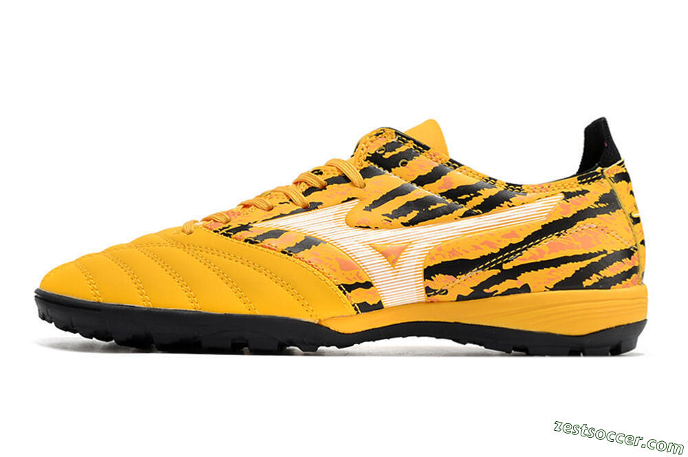 Mizuno Morelia Neo 3 Pro TF Low-Tops Soccer Shoes - Yellow/White/Black 2