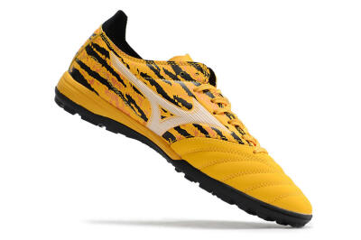Mizuno Morelia Neo 3 Pro TF Low-Tops Soccer Shoes - Yellow/White/Black