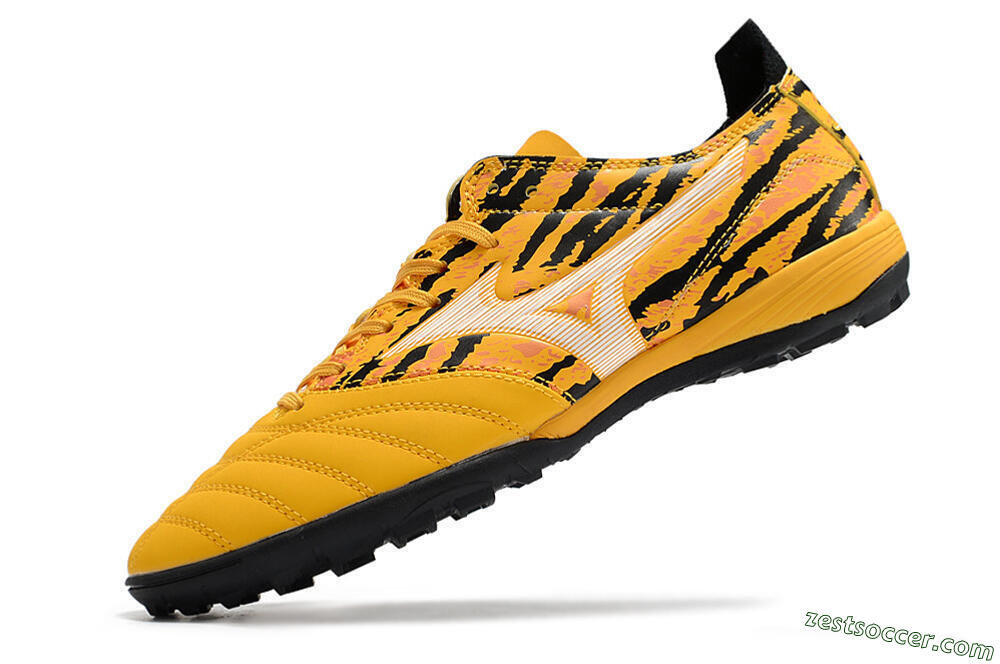 Mizuno Morelia Neo 3 Pro TF Low-Tops Soccer Shoes - Yellow/White/Black 8