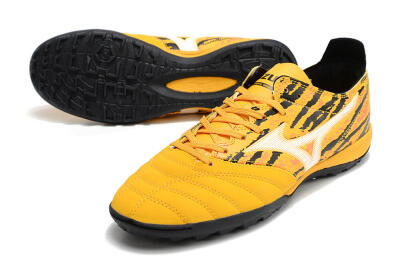 Mizuno Morelia Neo 3 Pro TF Low-Tops Soccer Shoes - Yellow/White/Black