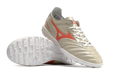 Mizuno Morelia Neo 3 Pro TF Low-Tops Soccer Shoes - White/Red