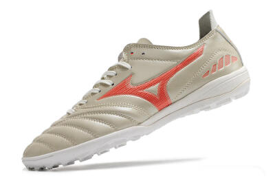 Mizuno Morelia Neo 3 Pro TF Low-Tops Soccer Shoes - White/Red