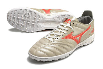 Mizuno Morelia Neo 3 Pro TF Low-Tops Soccer Shoes - White/Red