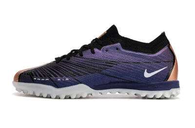 Nike Air Zoom Mercurial Vapor 15 Elite TF Low-Tops Soccer Shoes - Purple/Black
