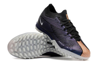 Nike Air Zoom Mercurial Vapor 15 Elite TF Low-Tops Soccer Shoes - Purple/Black