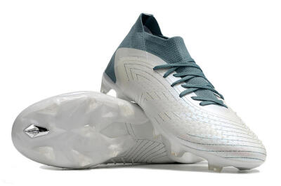 Adidas Predator Accuracy 23.1 FG Low-Tops Soccer Cleats - White/Green