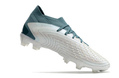 Adidas Predator Accuracy 23.1 FG Low-Tops Soccer Cleats - White/Green
